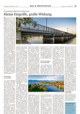 10/10/2025 / Kleine Eingriffe, große Wirkung / Otto Wurzer, Florian Paukner