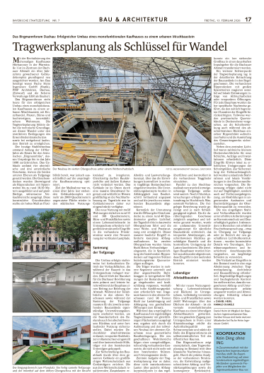 13/02/2026 / Birgmannforum Dachau - Tragwerksplanung als Schlüssel für Wandel / Daniel Heim, Harald Dumele