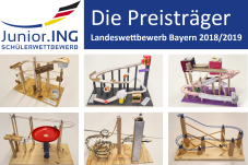 Preisträger JuniorING Schülerwettbewerb 2018/2019