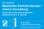 Wir suchen Verstärkung: Mitarbeiter Zentrale Dienste / interne Verwaltung (m/w/d)