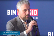 BIM World MUNICH 2019: Video von Pressekonferenz und Interview mit Dr. Markus Hennecke 