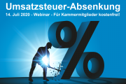 Absenkung der Umsatzsteuer - 14.07.2020 - Online-Seminar 