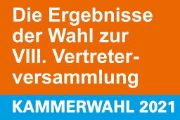 Kammerwahl 2021: Die Ergebnisse der Wahl zur VIII. Vertreterversammlung