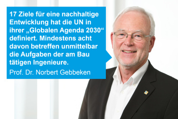  Prof. Dr. Norbert Gebbeken, Präsident der Bayerischen Ingenieurekammer-Bau