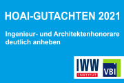 HOAI-Gutachten 2021: Ingenieur- und Architektenhonorare deutlich anheben