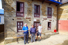 Christoph Volkmar; NirDhoj Lama; Simon Mühlbauer (von links nach rechts)