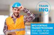 Info-Vortrag zum Traineeprogramm 2022/2023