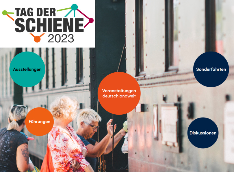 Tag der Schiene 2023 - 15.-17.09.2023 - Bayernweit