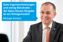 Michael Kordon, Direktor der Niederlassung Südbayern der Autobahn GmbH und 1. Vizepräsident der Bayerischen Ingenieurekammer-Bau