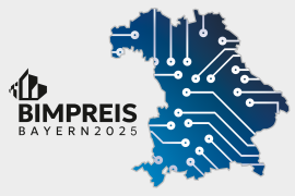 BIM-Preis Bayern 2025: Bis 22. September 2025 Projekt einreichen!