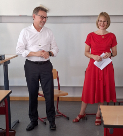 Werner Weigl und Stephanie Sierig