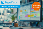 Digitalforum: Effiziente Projektsteuerung: Herausforderungen und Lösungen - Video jetzt online!