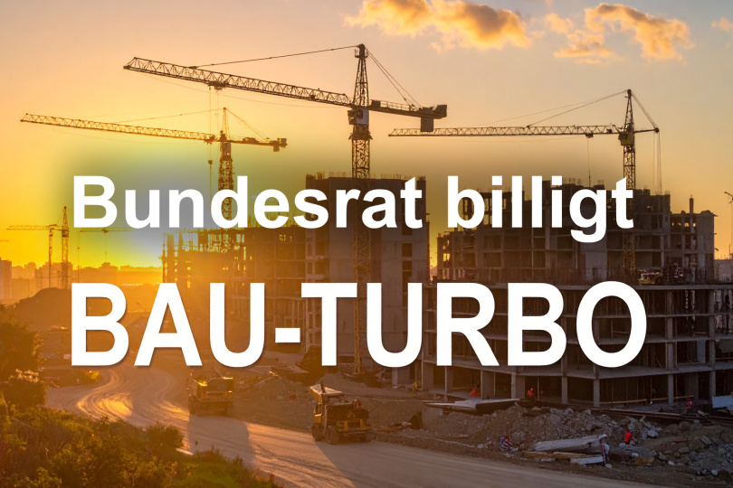Bau-Turbo: Bundesrat billigt Gesetz zur Beschleunigung des Wohnungsbaus