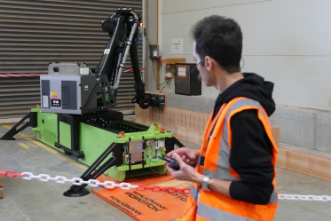 Mit Roboterarmen zu mehr Effizienz auf der Baustelle