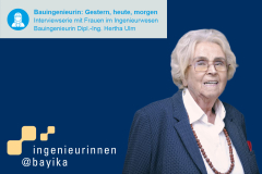 Interview mit Dipl.-Ing. Hertha Ulm: Ohne die Kammer wären wir alle Einzelkämpfer auf verlorenem Posten
