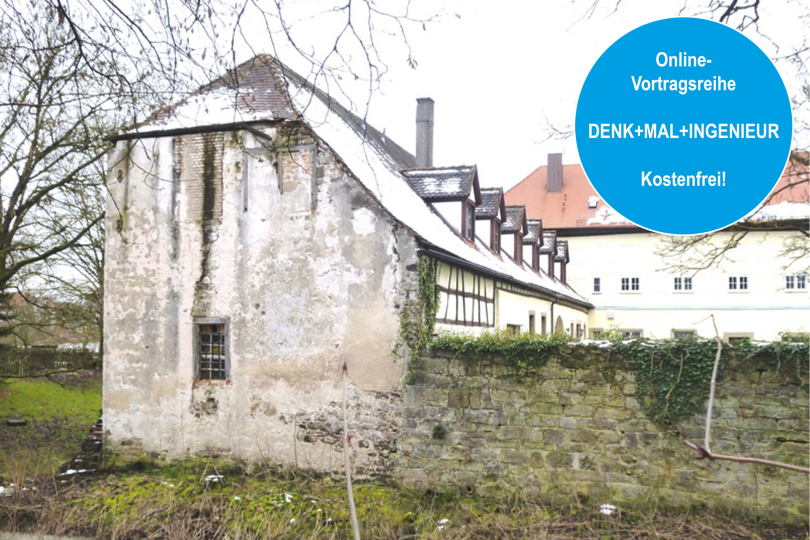 Vortragsreihe DENK+MAL+INGENIEUR: Geotechnik in der Denkmalpflege - 27.01.2026 - Online - Kostenfrei