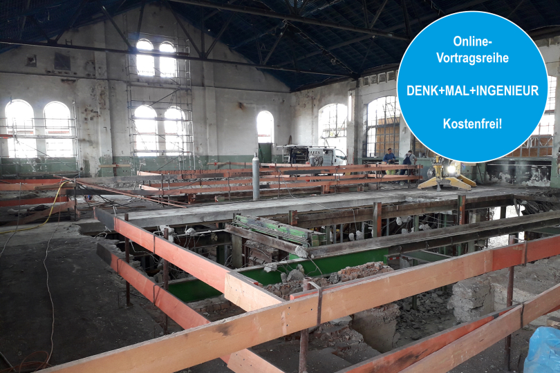 Vortragsreihe DENK+MAL+INGENIEUR: Wärmeversorgung im Denkmal - 03.02.2026 - Online - Kostenfrei