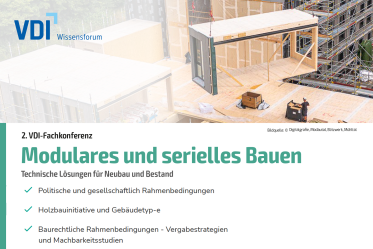 2. VDI-Fachkonferenz: Modulares und serielles Bauen - 11./12.03.2026 - Berlin