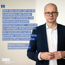 BBS-Hauptgeschäftsführer Dr. Matthias Frederichs