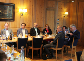 Parlamentarisches Frühstück mit Abgeordneten der CSU Landtagsfraktion. © BayIka-Bau