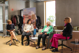 Stephanie Sierig, Gisela Raab, Hertha Ulm und Anja Antoniali-Leistner (v.l.)