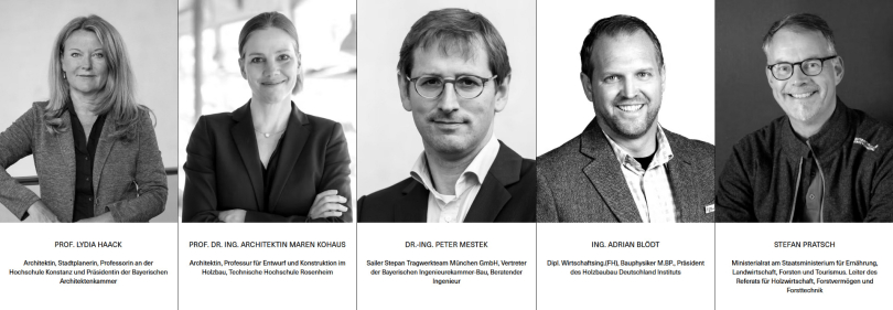 Die Jury des Holzbaupreises Bayern 2027