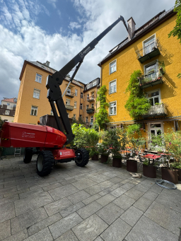 Ab auf's Dach mit den Modulen
