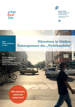 Publikation: Hitzestress in Städten (PDF)