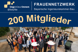 Über 200 Mitglieder im Frauennetzwerk ingenieurinnen@bayika.de