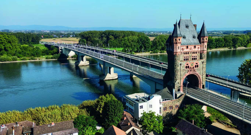 Nibelungenbrücke, Worms. © MKP / Alexander Burzik