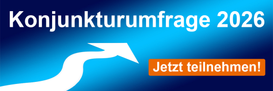 Konjunkturumfrage 2026 der Bayerischen Ingenieurekammer-Bau - Jetzt mitmachen!