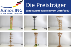 Preisträger JuniorING Schülerwettbewerb 2019/2020