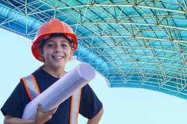 Junior.ING - Schülerwettbewerb 2025/2025: Arena – gut überDACHt