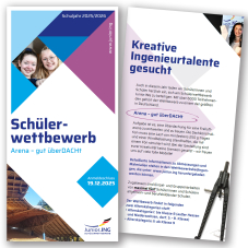 Flyer Schülerwettbewerb 2025/2026
