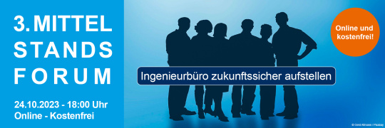 Das Ingenieurbüro zukunftssicher aufstellen - 24.10.2023 - Online - Kostenfrei!