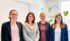 Das Team der Ingenieurakademie Bayern: Victoria Runge, Rada Bardenheuer, Jennifer Wohlfarth und Theresia Richter (von links) - Nicht im Bild: Doro Knott 